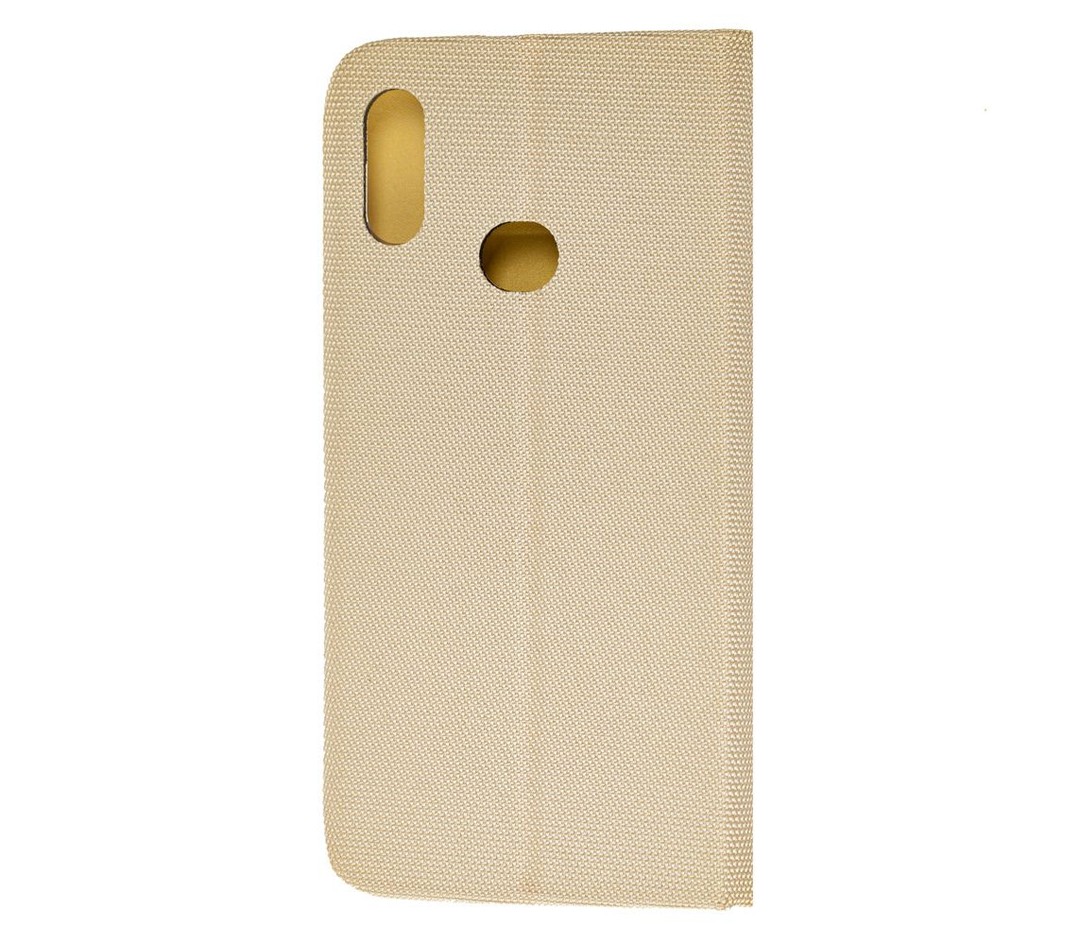 Книжка Gelius Canvas для Samsung A20/A30 золота-1