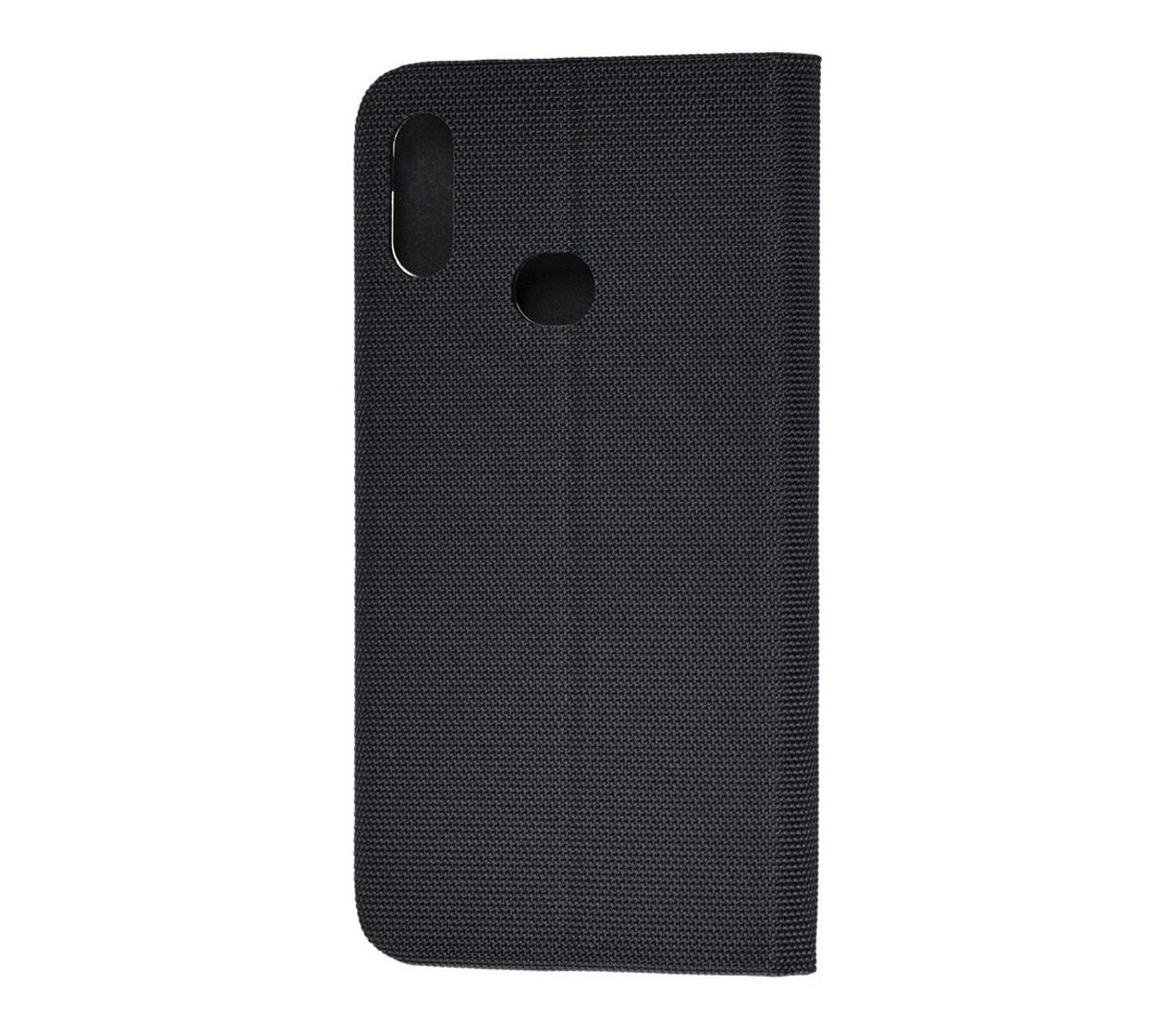 Книжка Gelius Canvas для Xiaomi Redmi Note 7 чорна-1