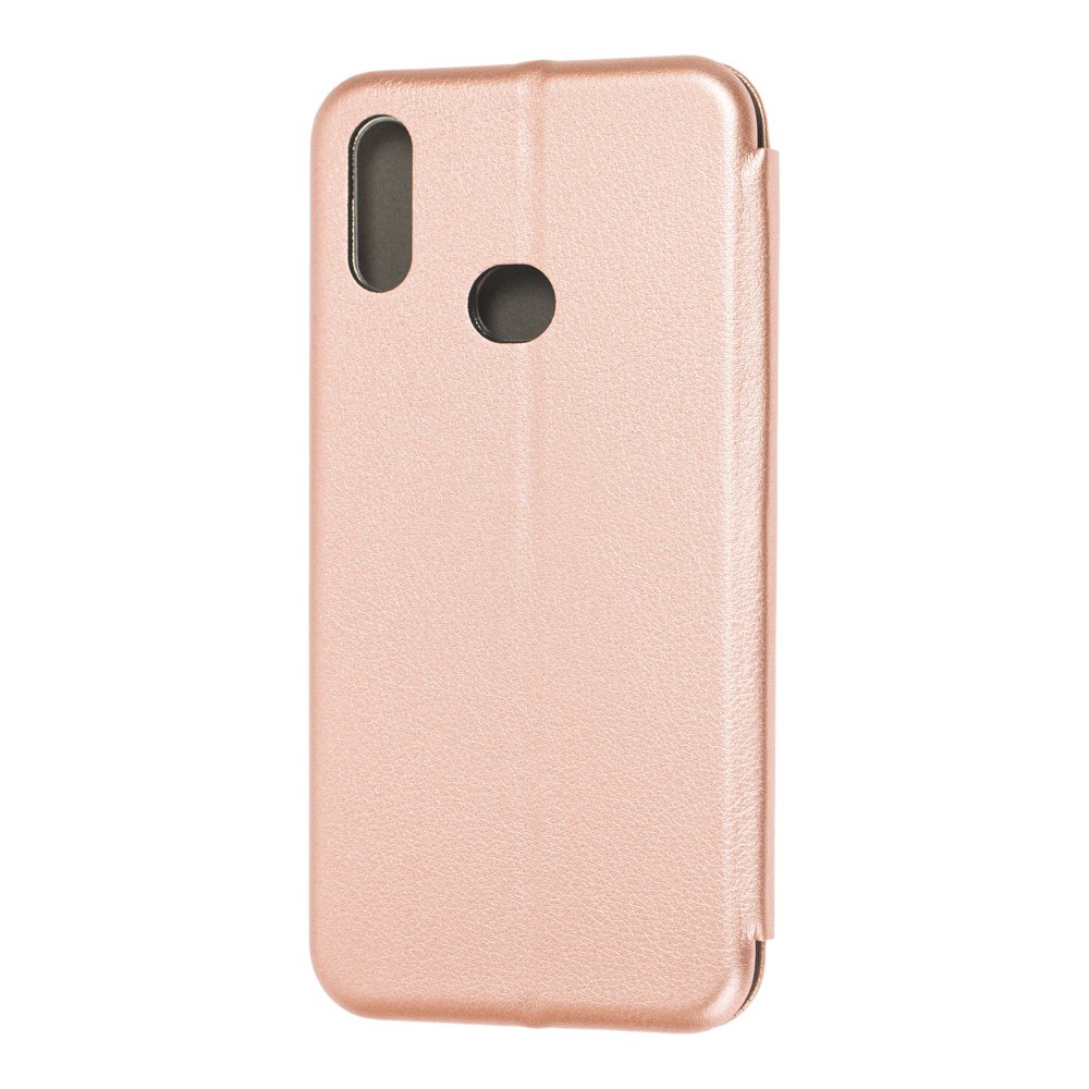 Книжка Premium для Samsung A10S рожеве золото-1