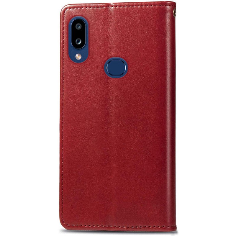 Книжка GETMAN Gallant для Samsung A10s червона-1