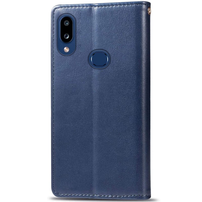 Книжка GETMAN Gallant для Samsung A10s синя-1