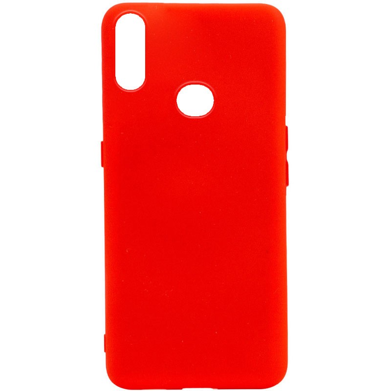 Silicone Cover Full without Logo (A) для Samsung A10s (Red)-0