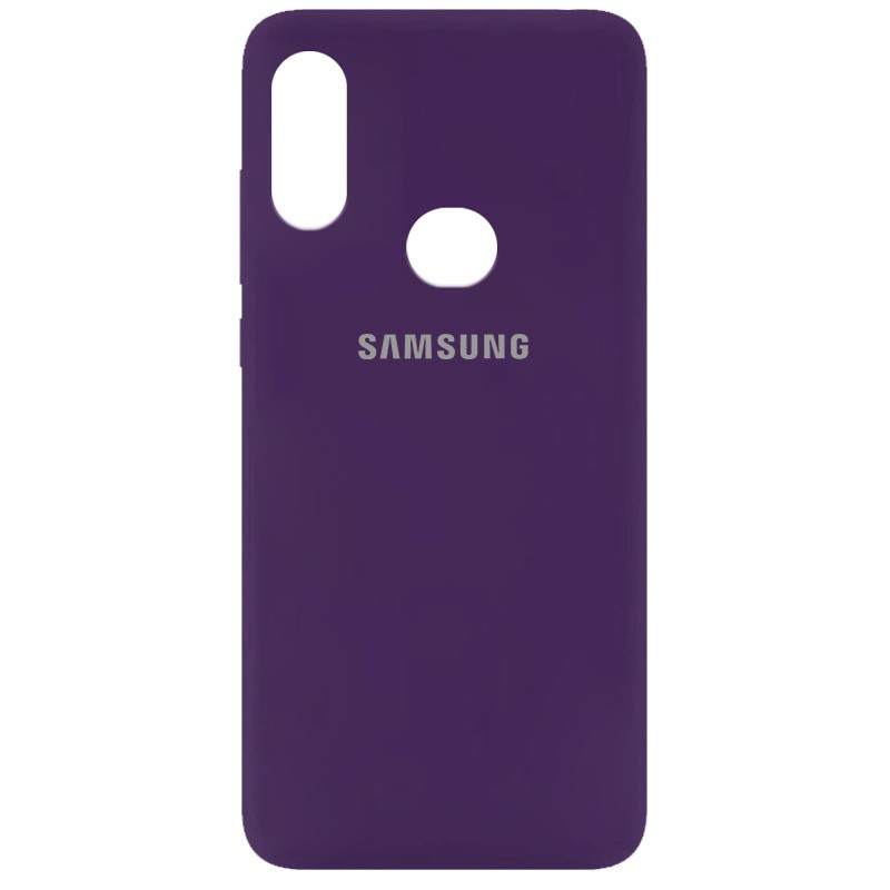 Silicone Cover My Color Full Protective (A) для Samsung A10s (Purple)-0
