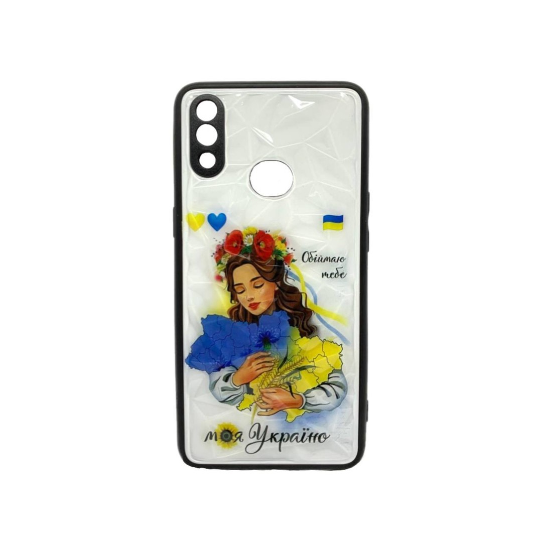 Накладка Ladies для Samsung A10s Люблю Україну-0