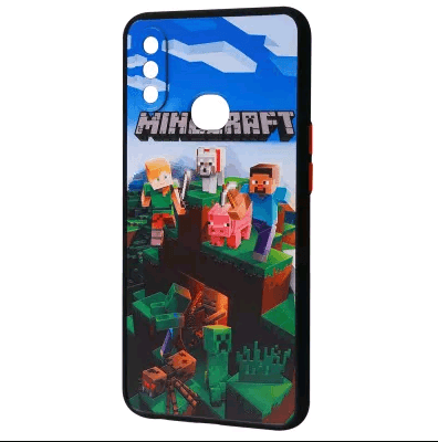 Накладка Game Heroes для Samsung A10s Майнкрафт-0