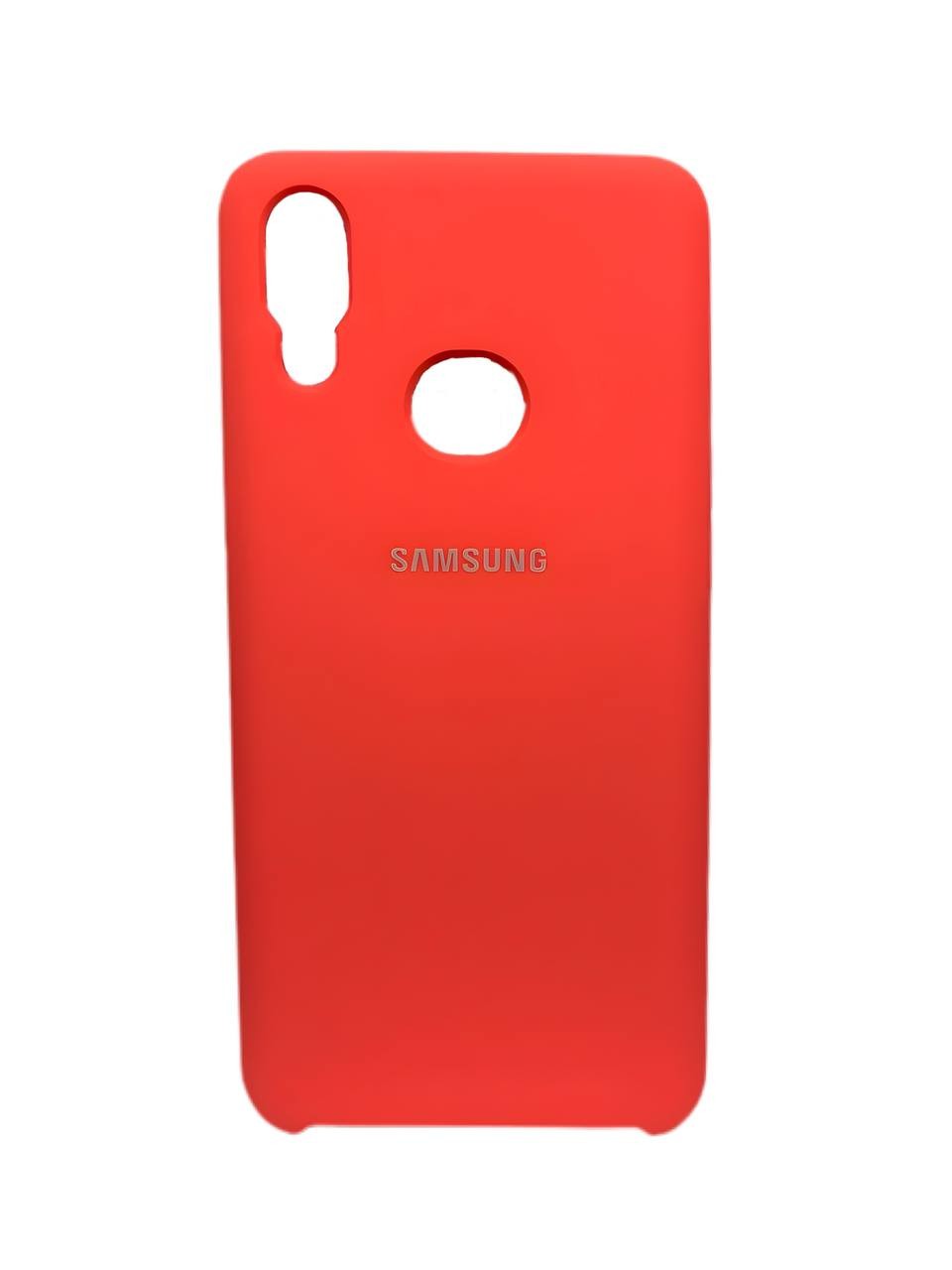 Silicone Case для Samsung A10S Pink-0