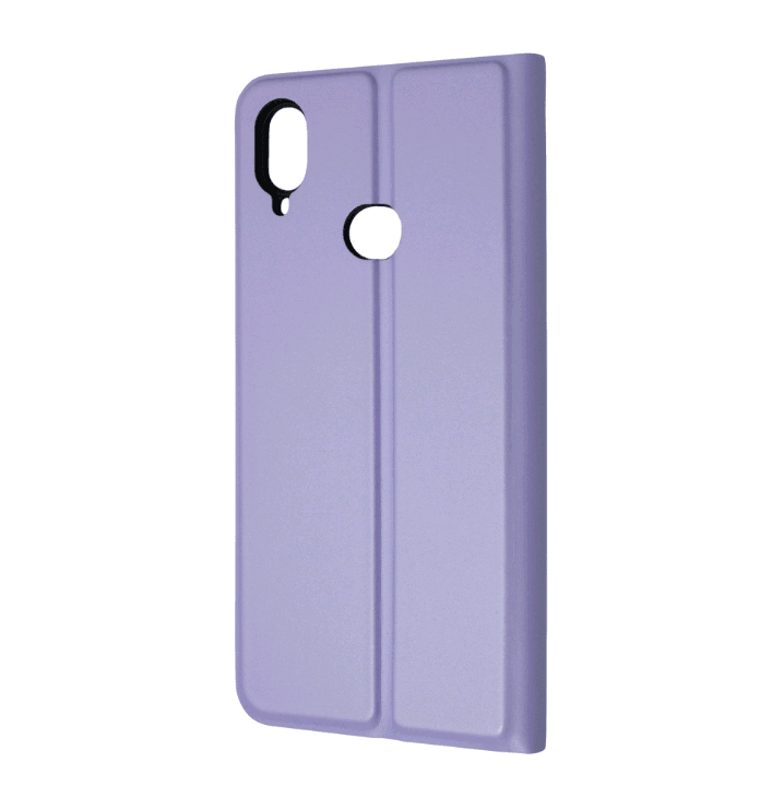 Книжка Shell Case для Samsung A10s (Light purple)-1