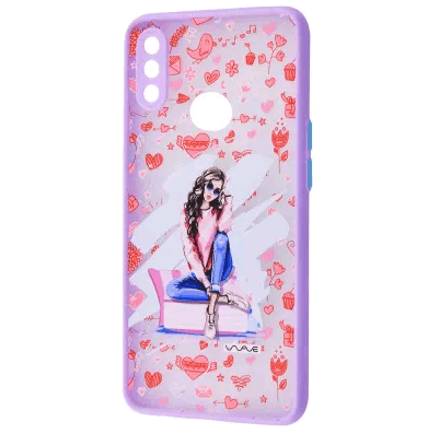 WAVE Cartoon Case Samsung A10s (heart overload)-0