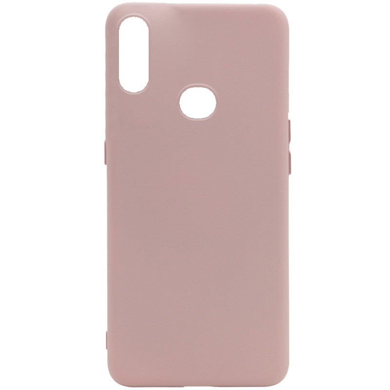 Silicone Cover Full without Logo (A) для Samsung A10s  (Pink Sand)-0