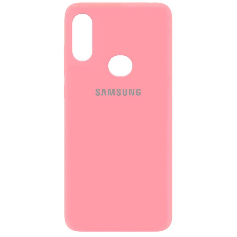 Silicone Cover My Color Full Protective (A) для Samsung A10s (Pink)-0