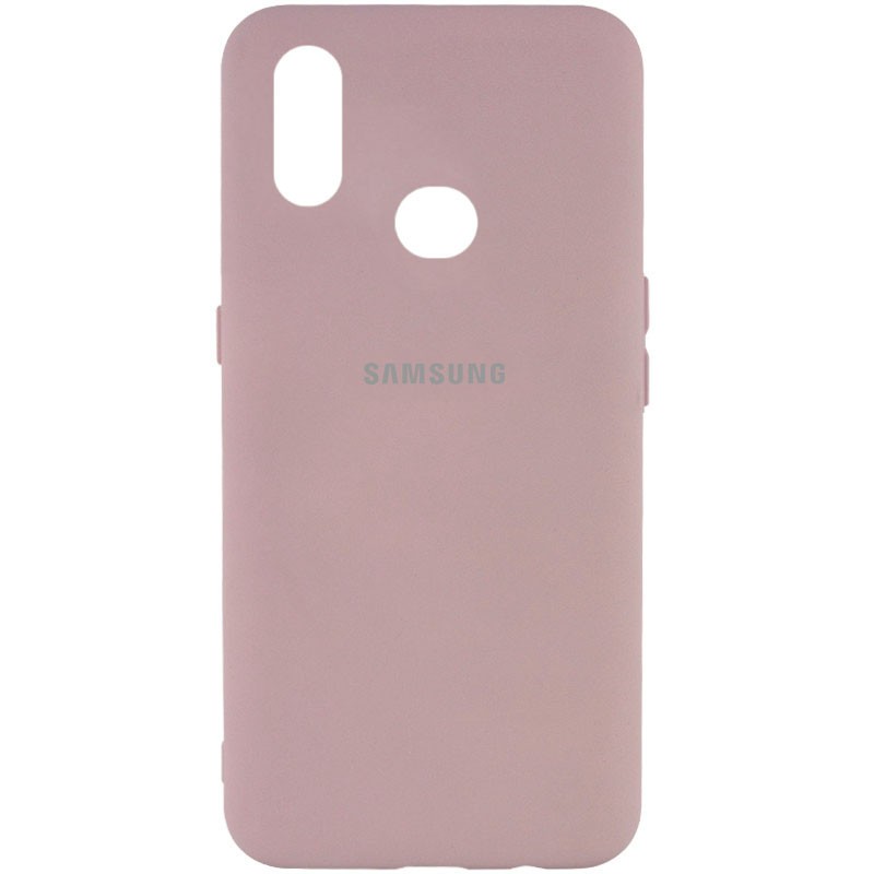 Silicone Cover My Color Full Protective (A) для Samsung A10s (Pink Sand)-0