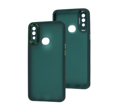 Накладка Luxury Metal Lens для SAMSUNG A10S / M10S (Зелений)-0