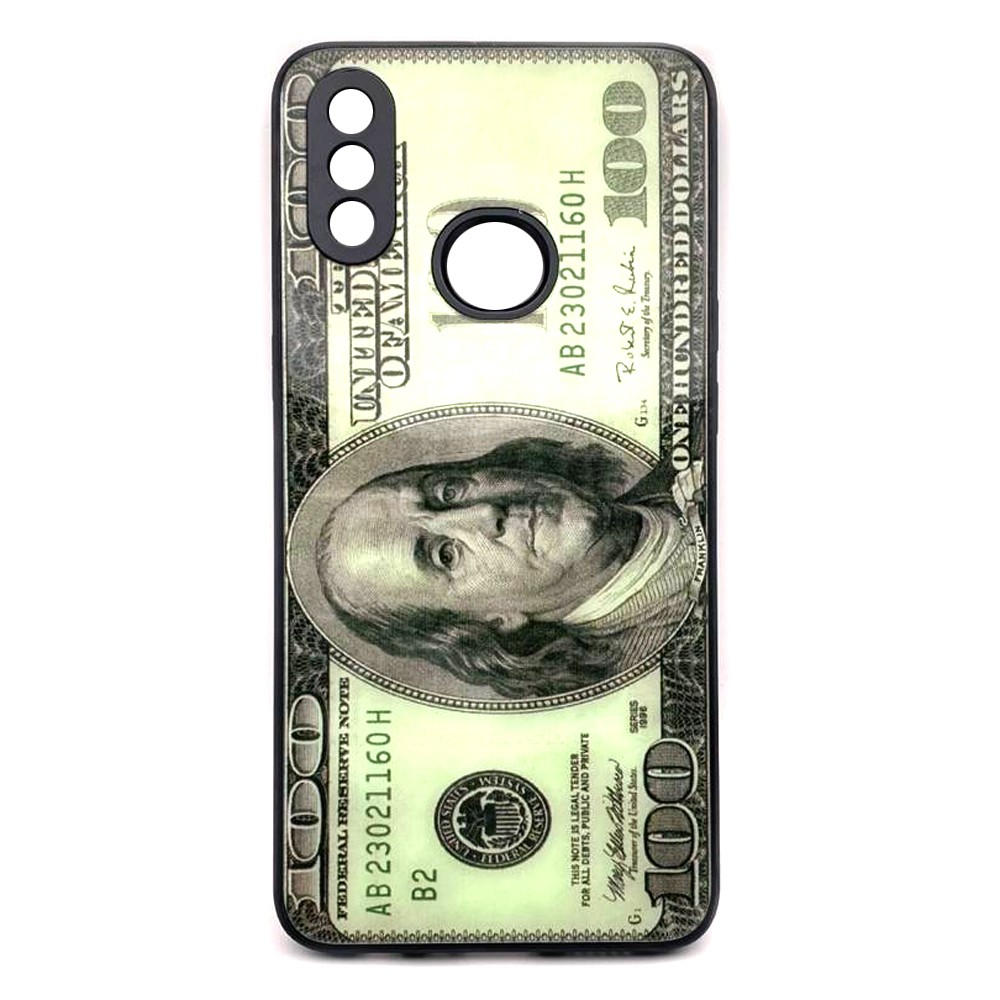 Накладка Marble Clouds для Samsung A10s  (Money,скло)-0