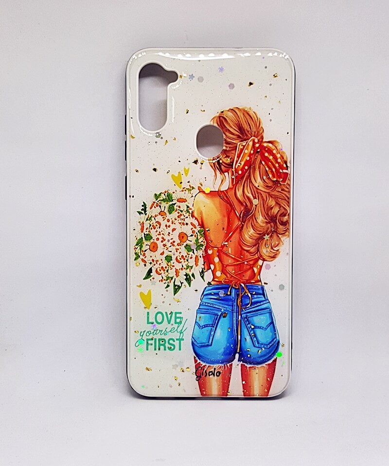 Накладка Mix Art для Samsung A11/M11 Love yourself first-0