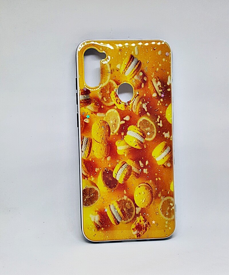 Накладка Mix Art для Samsung A11/M11 Апельсин з макарунами-0