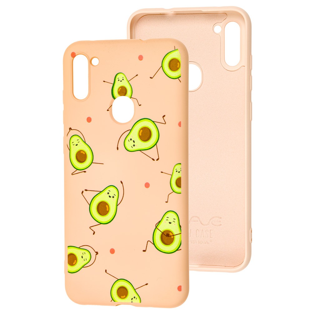 WAVE Fancy для Samsung A11/M11 (A115/M115) (avocado/pink sand)-0