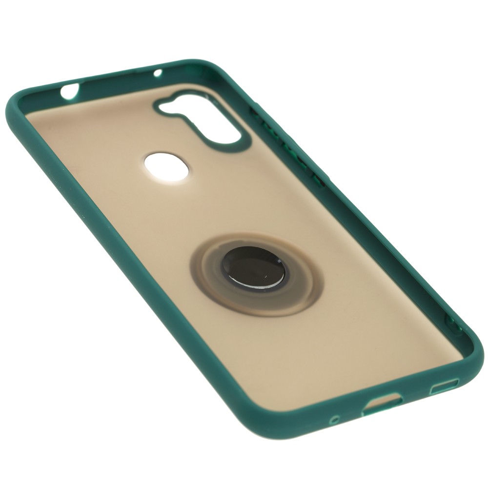 Накладка Totu Ring для Samsung A11/M11 зелена-1
