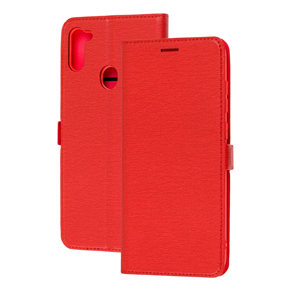 Книжка Side Magnet TPU Samsung Galaxy A11/M11 (red)-0