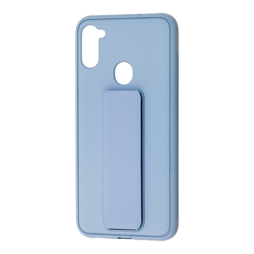 Накладка Bracket для Samsung A11/M11 блакитна-0