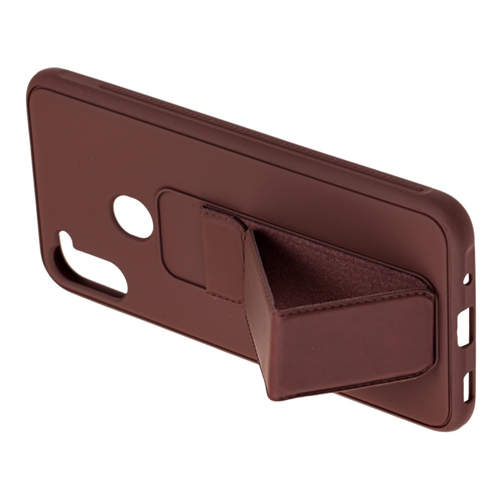 Накладка Bracket для Samsung A11/M11 коричнева-1