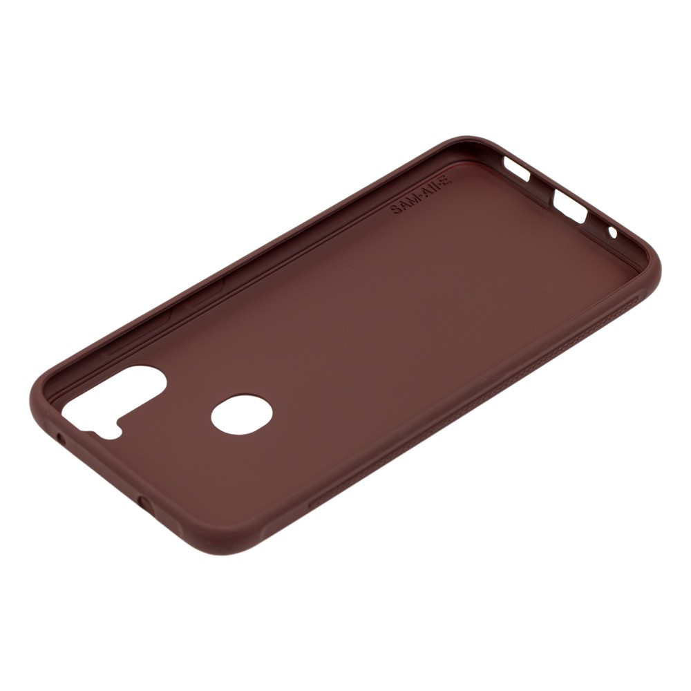 Накладка Bracket для Samsung A11/M11 коричнева-2