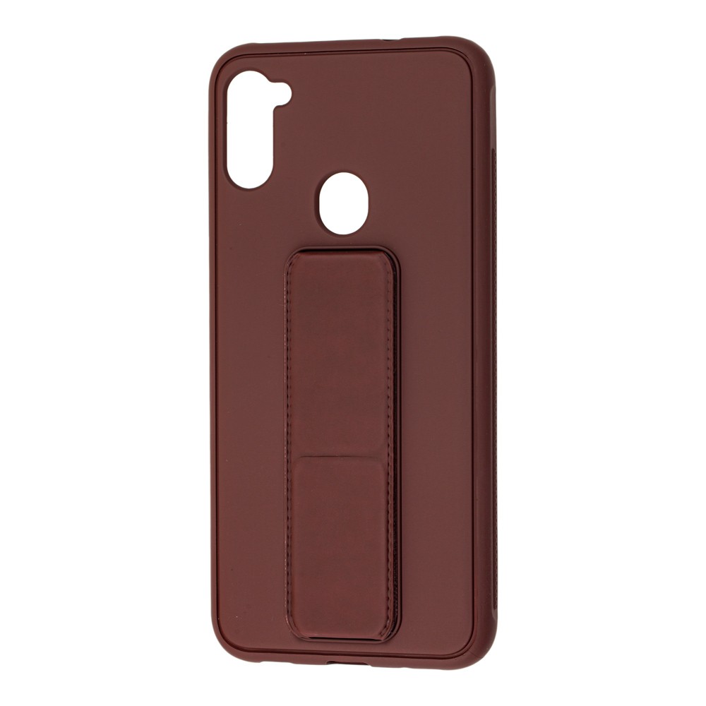 Накладка Bracket для Samsung A11/M11 коричнева-0
