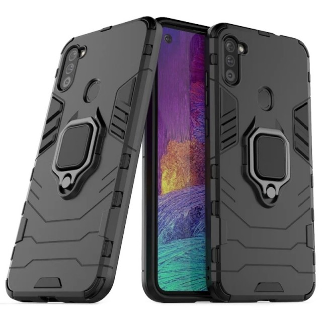 Накладка Armor 2.0 для Samsung A11/M11 чорна-0