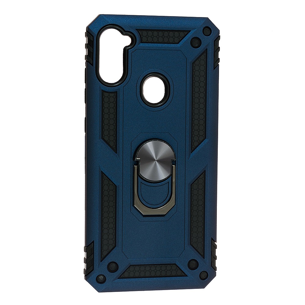 Накладка Serge Ring для Samsung A11/M11 (Dark blue)-0