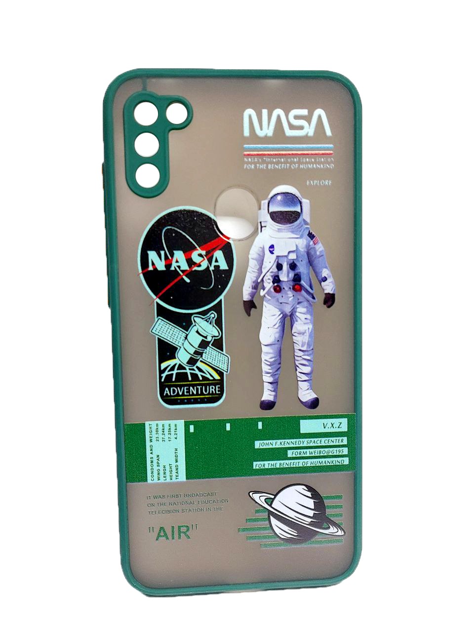 Накладка Totu Gingle Print для Samsung A11/M11 Nasa (Green)-0