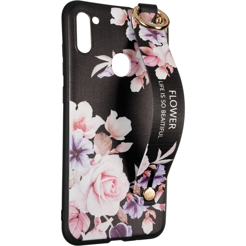 Накладка Flower Rope для Samsung A11/M11 чорна-1