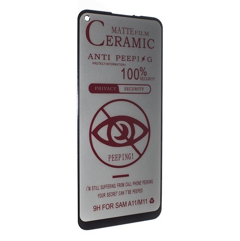 Гнучке скло Ceramic PRIVACY MATTE для Samsung A11/M11 матове-0