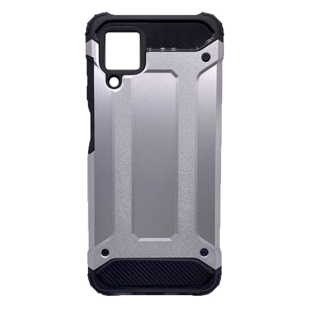 Накладка Armor для Samsung A12/M22 Срібна-0