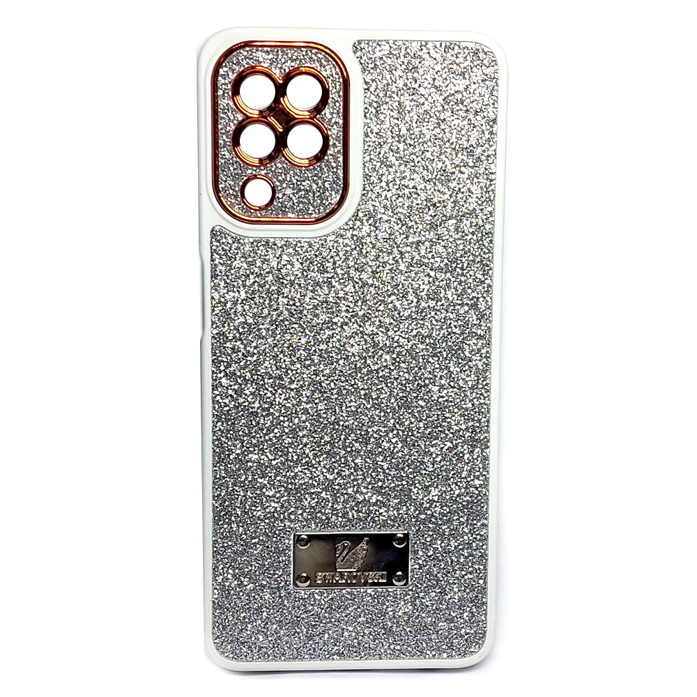 Накладка Sand Crystal SW для Samsung A22 4G/M32/M22 (Silver)-0