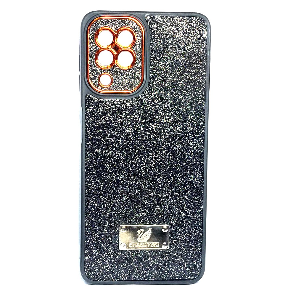 Накладка Sand Crystal SW для Samsung A22 4G/M32/M22 (Black)-0