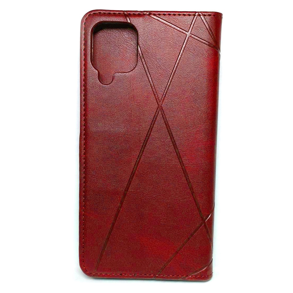 Книжка Business Clasp для Samsung A12 / M12   Червона-1
