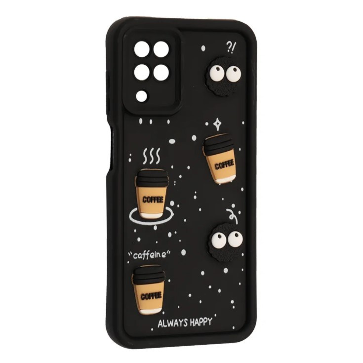 Чохол Pretty Toys для Samsung A12 / M12 (Black/Always Happy)-0