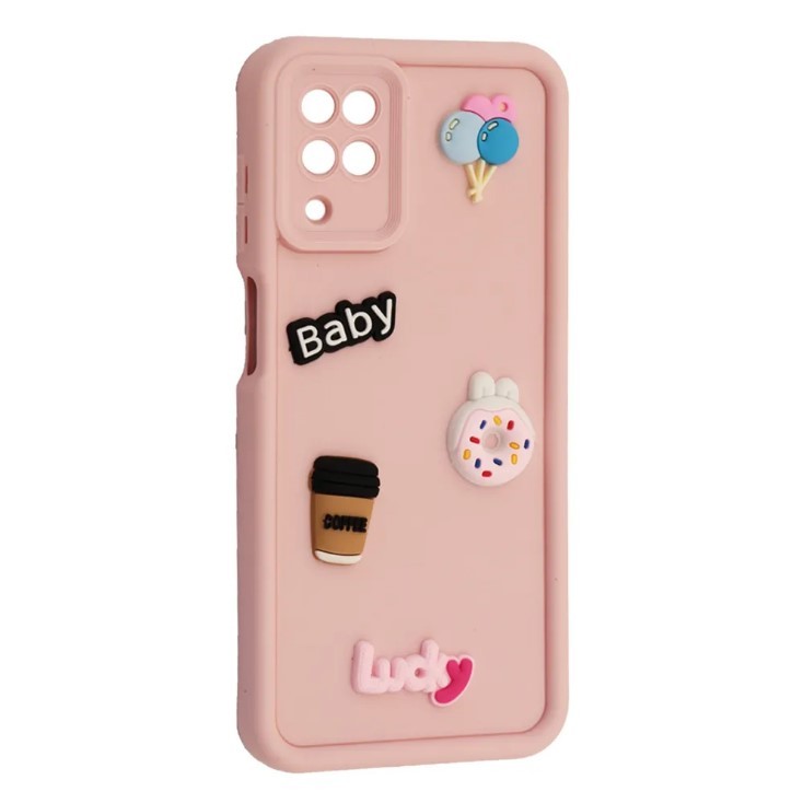 Чохол Pretty Toys для Samsung A12 / M12 (Light Pink /Always Happy)-0