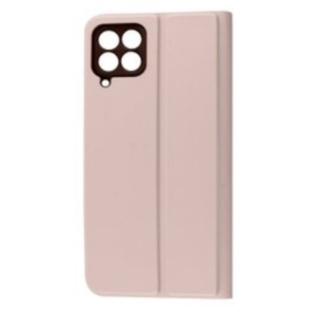 Книжка Shell Case для Samsung A12/M12 Pink sand-1