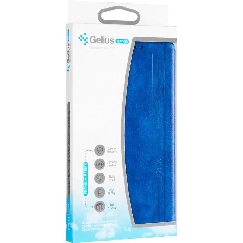 Книжка Gelius New для Xiaomi Note 10 5G/Poco M3 Pro/Note 10T 5G/Note 11SE синя-3