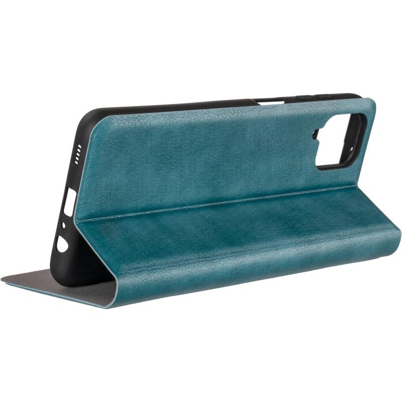 Книжка Gelius New для Samsung A12/M12 зелена-3