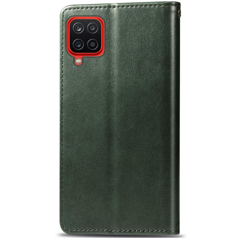 Книжка GETMAN Gallant для Samsung A12 / M12 зелена-1