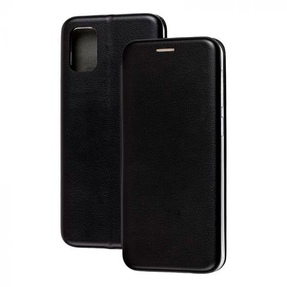 Книжка Premium для Samsung A12 / M12 чорна-0