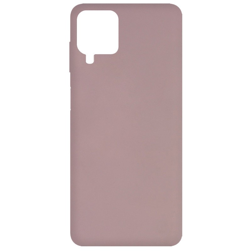 Silicone Cover Full without Logo (A) для Samsung A12 (Pink Sand)-0