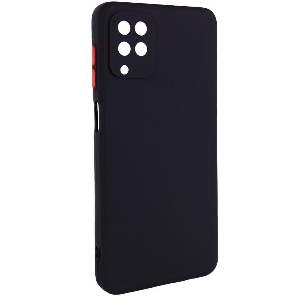 Накладка Square Full Camera для Samsung A12 чорна-0
