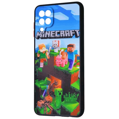 Накладка Game Heroes для Samsung A12 / M12 Майнкрафт-0