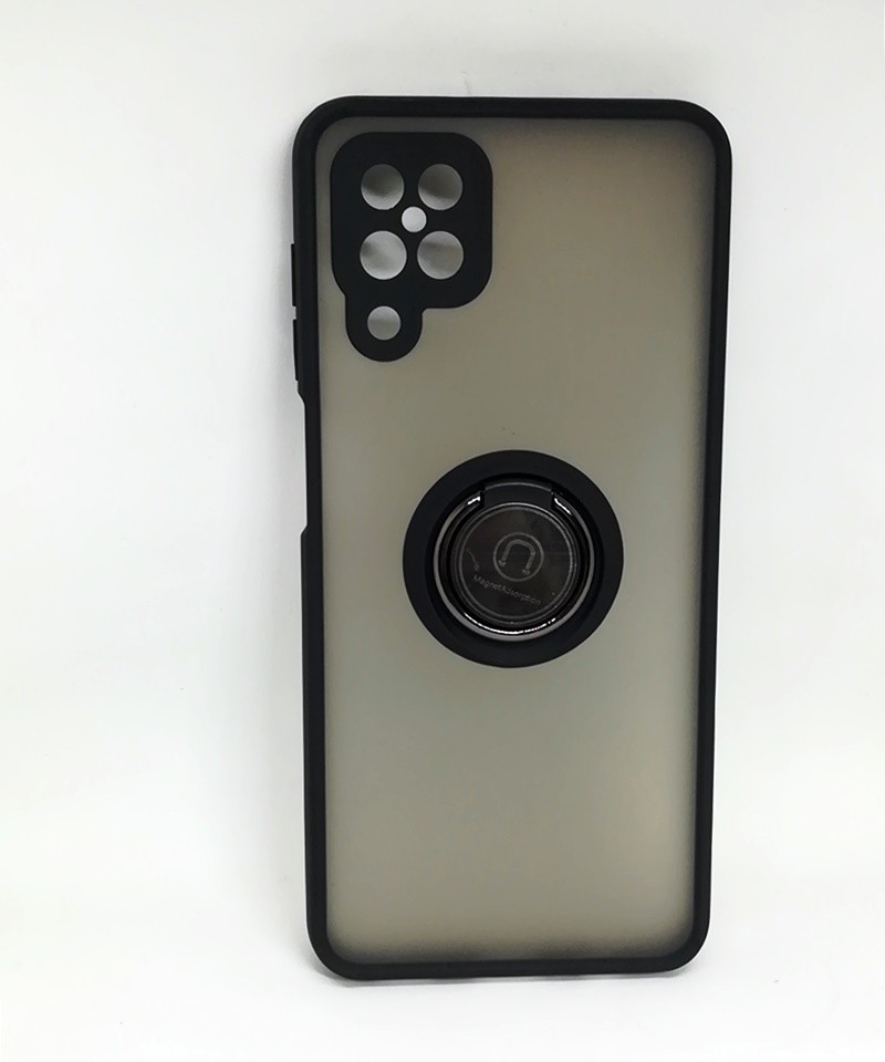 Накладка Totu Gingle Ring для Samsung A12 чорна-0