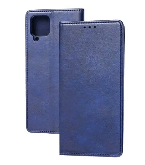Книжка Black TPU Magnet для Samsung A22 / M22 / M32  синя-0