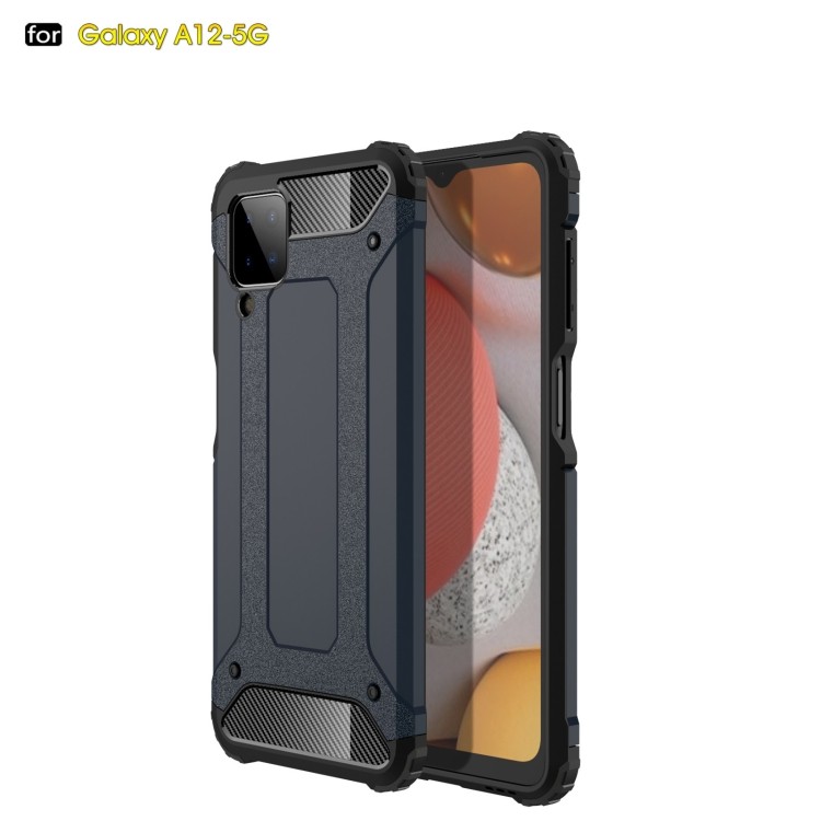 Накладка Armor для Samsung A12 / M22 Синя-0