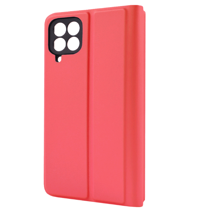 Книжка Shell Case для Samsung A12/M12 червона-1