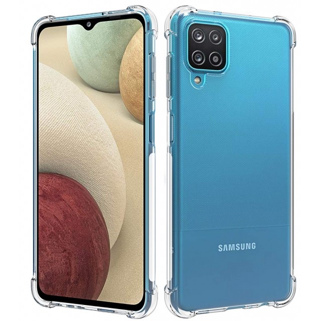 Накладка WXD для Samsung A12 / M12  протиударна прозора-0
